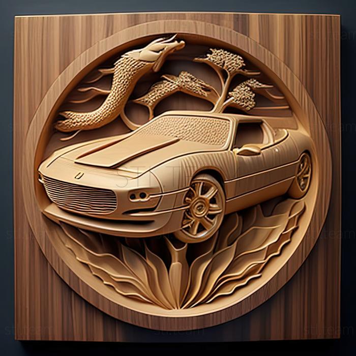 3D модель Maserati Shamal (STL)